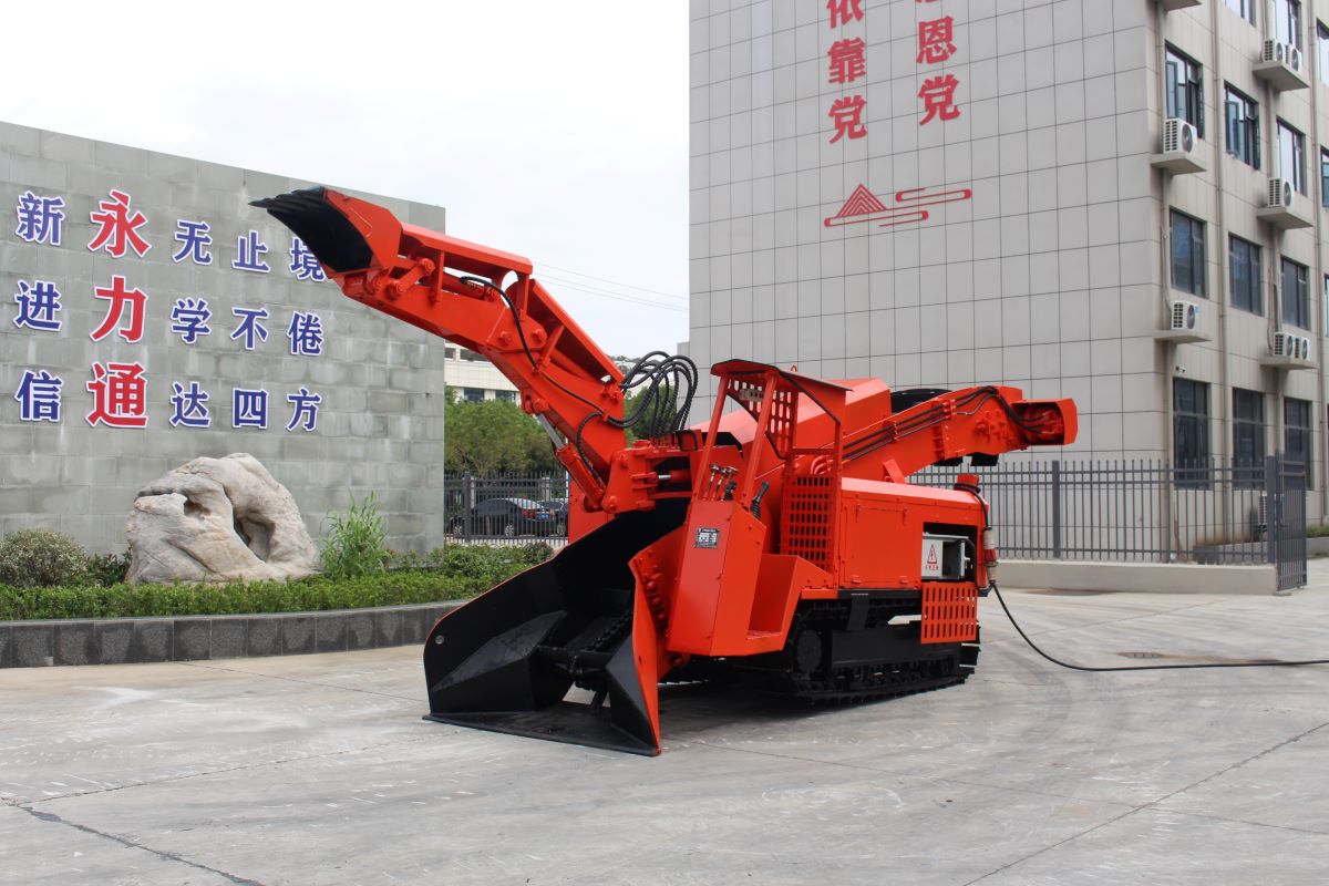 隧道工程老板：用了永力通隧道扒渣機(jī)，工期提前了