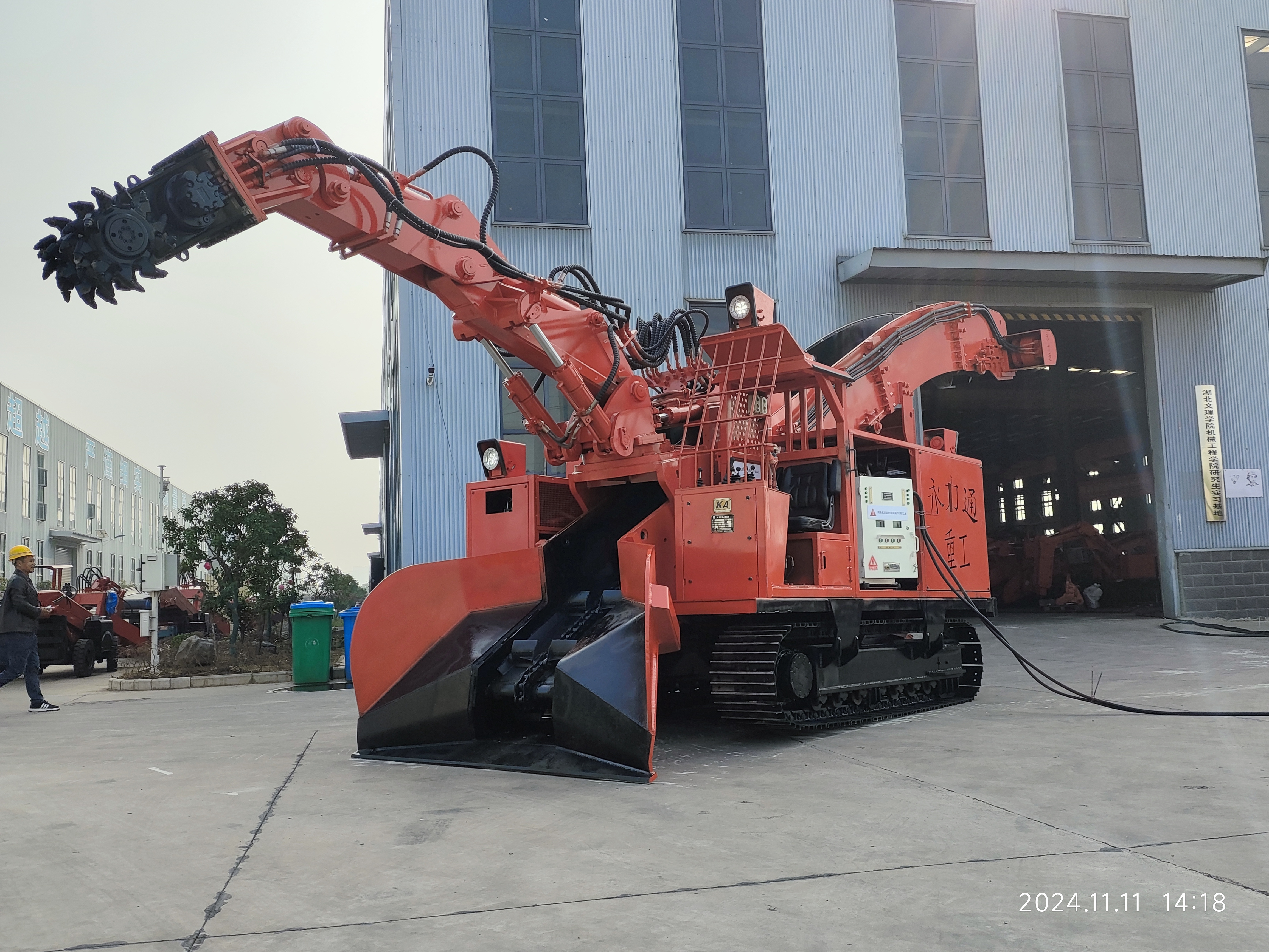 兩種輸送方式任選，永力通礦用扒渣機滿足不同工況