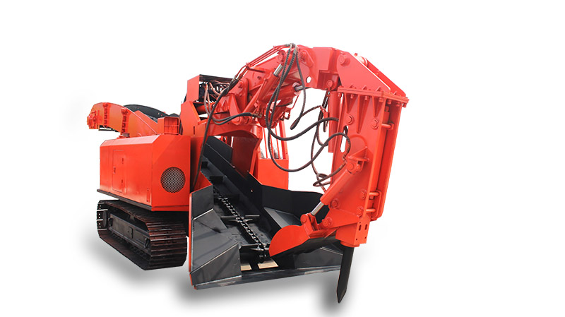 引水洞施工專用，永力通小型扒渣機靈活高效